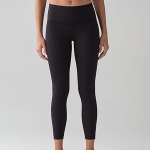 Lululemon hi-rise 7/8 length wunder unders *lux 6
